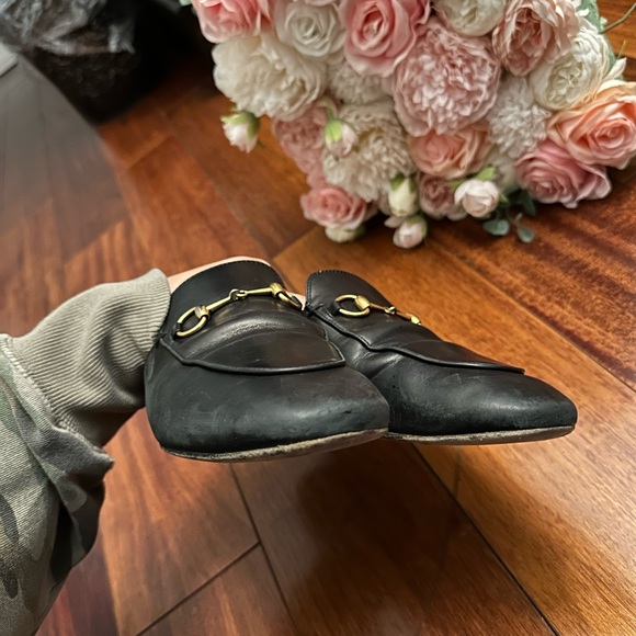 Classic Black Gucci Mule Sz 38 Authentic Leather. - Picture 4 of 11